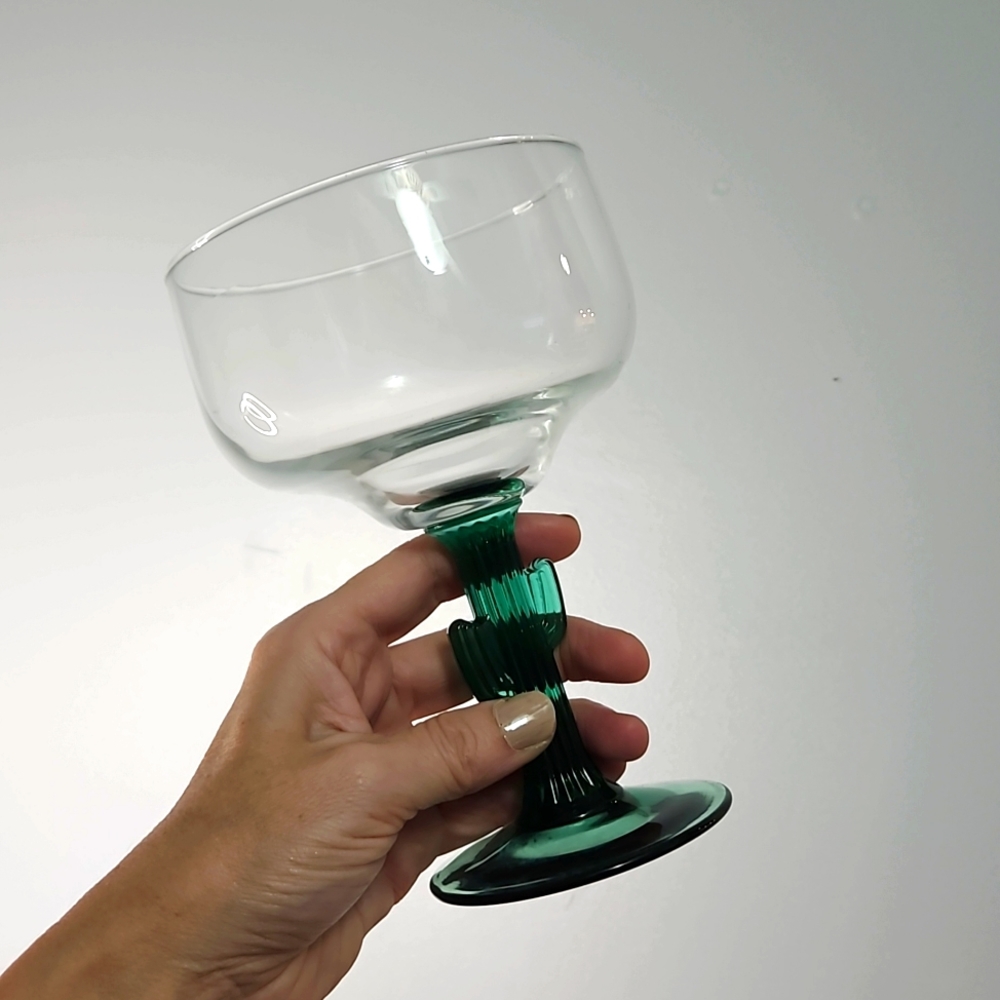 Set of 4 Libbey Cactus Margarita Glasses, 16-ounce, Set of 4